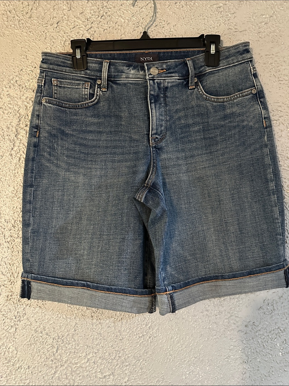 NYDJ Denim Bermuda Shorts - Medium Blue